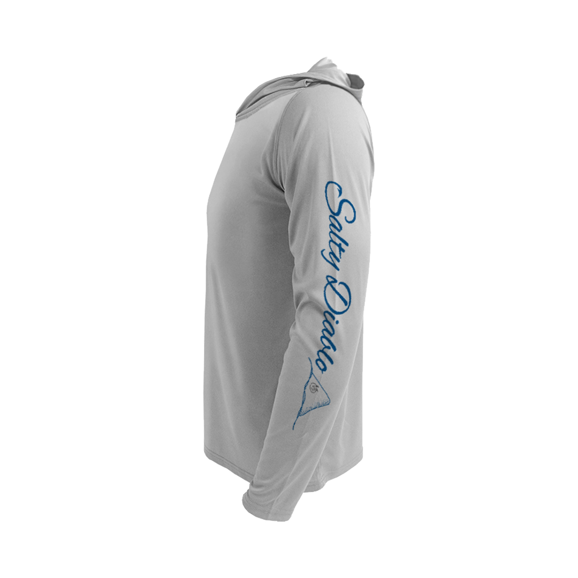 Salty Diablo OG Hooded Long Sleeve UPF Shirt