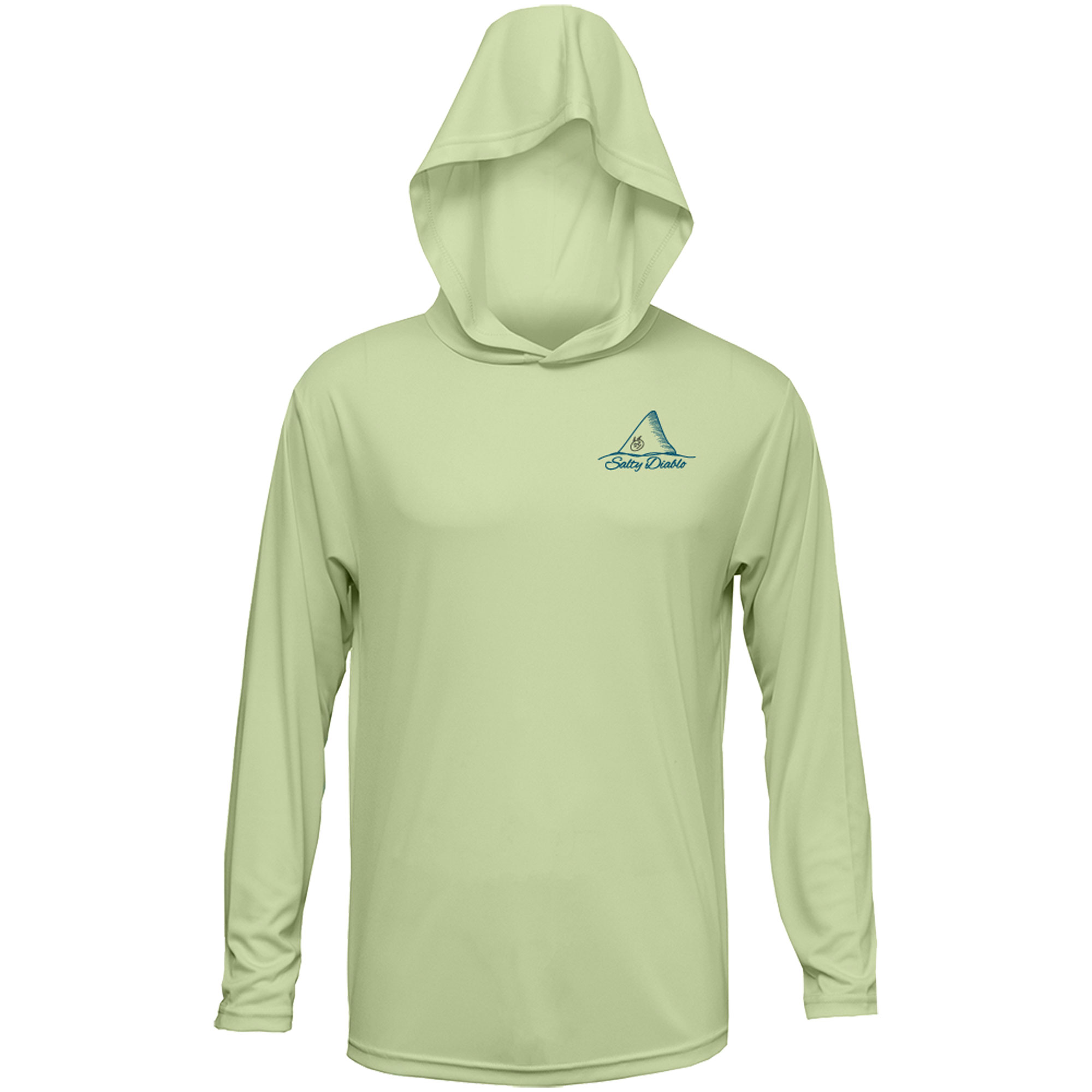 Salty Diablo OG Hooded Long Sleeve UPF Shirt