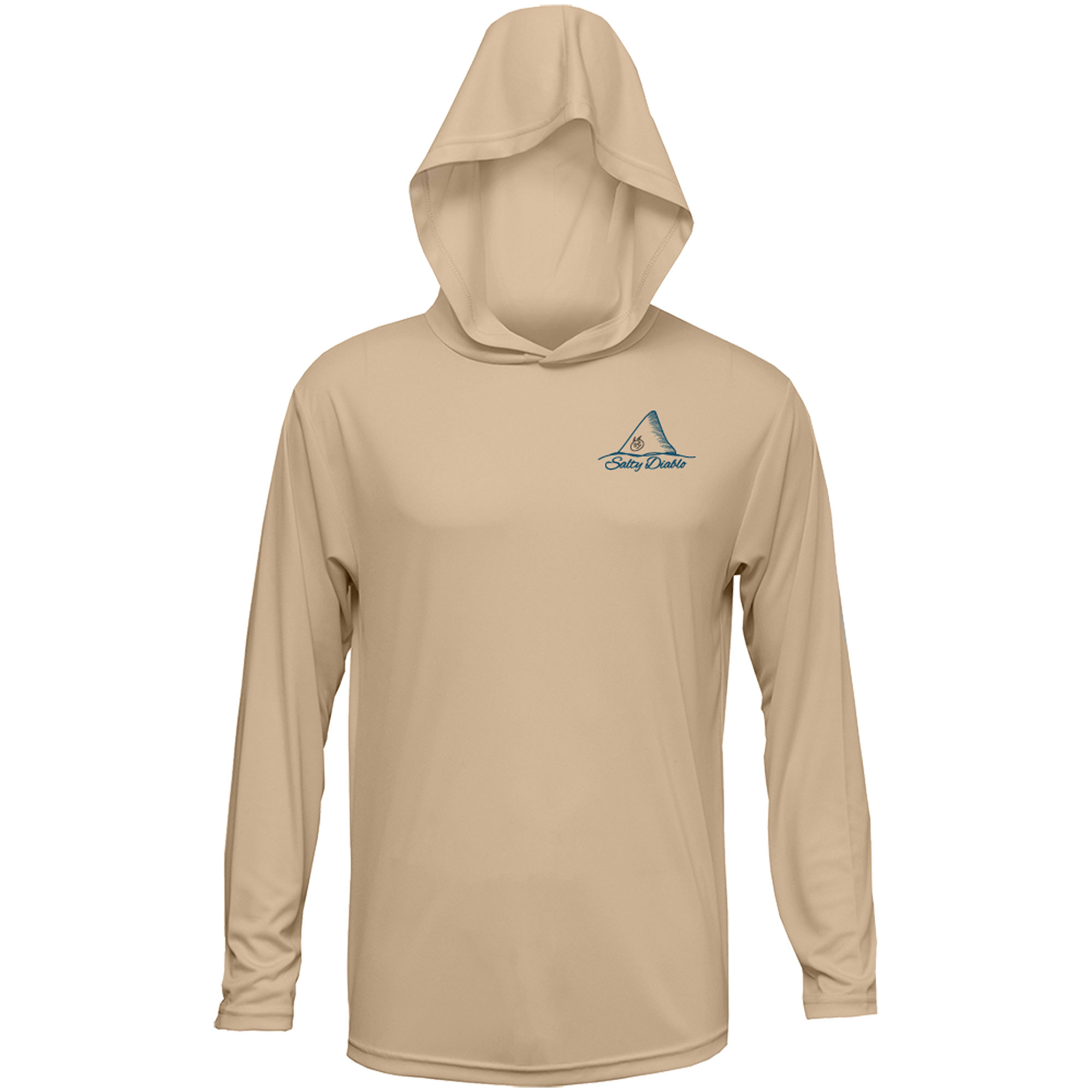 Salty Diablo OG Hooded Long Sleeve UPF Shirt