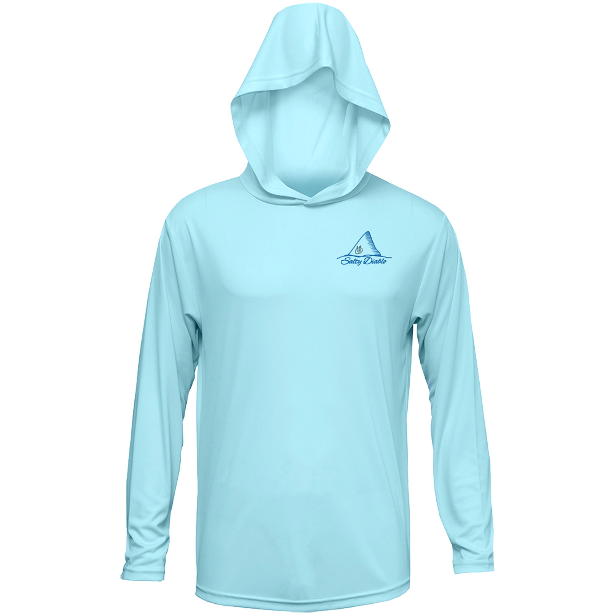 Salty Diablo OG Hooded Long Sleeve UPF Shirt