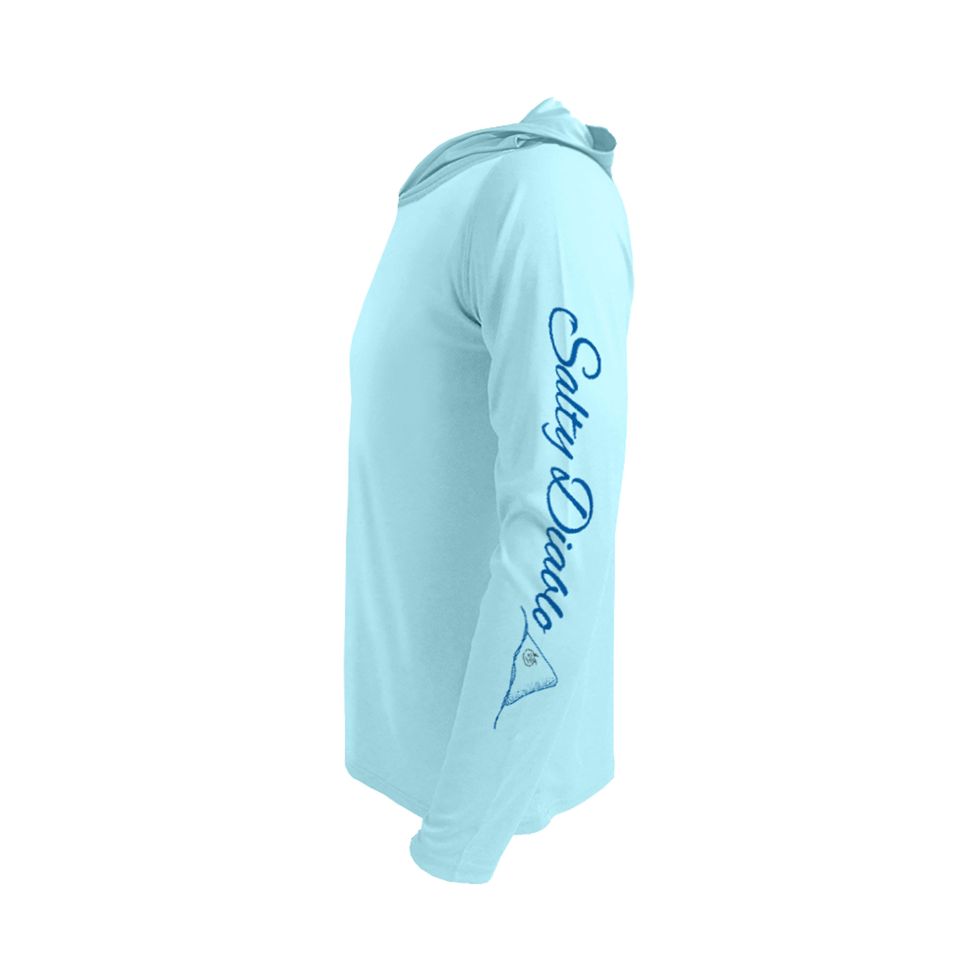 Salty Diablo OG Hooded Long Sleeve UPF Shirt