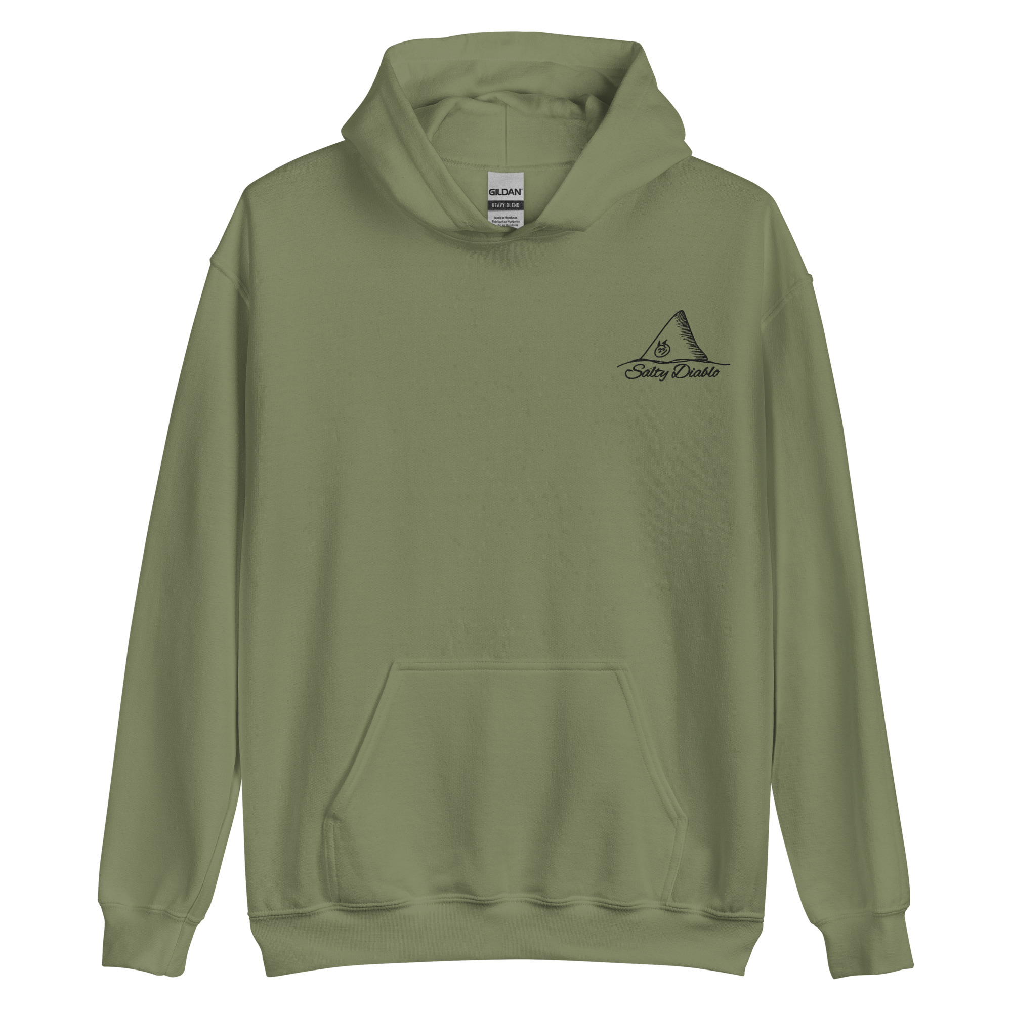 Salty Diablo OG Embroidered Unisex Hoodie
