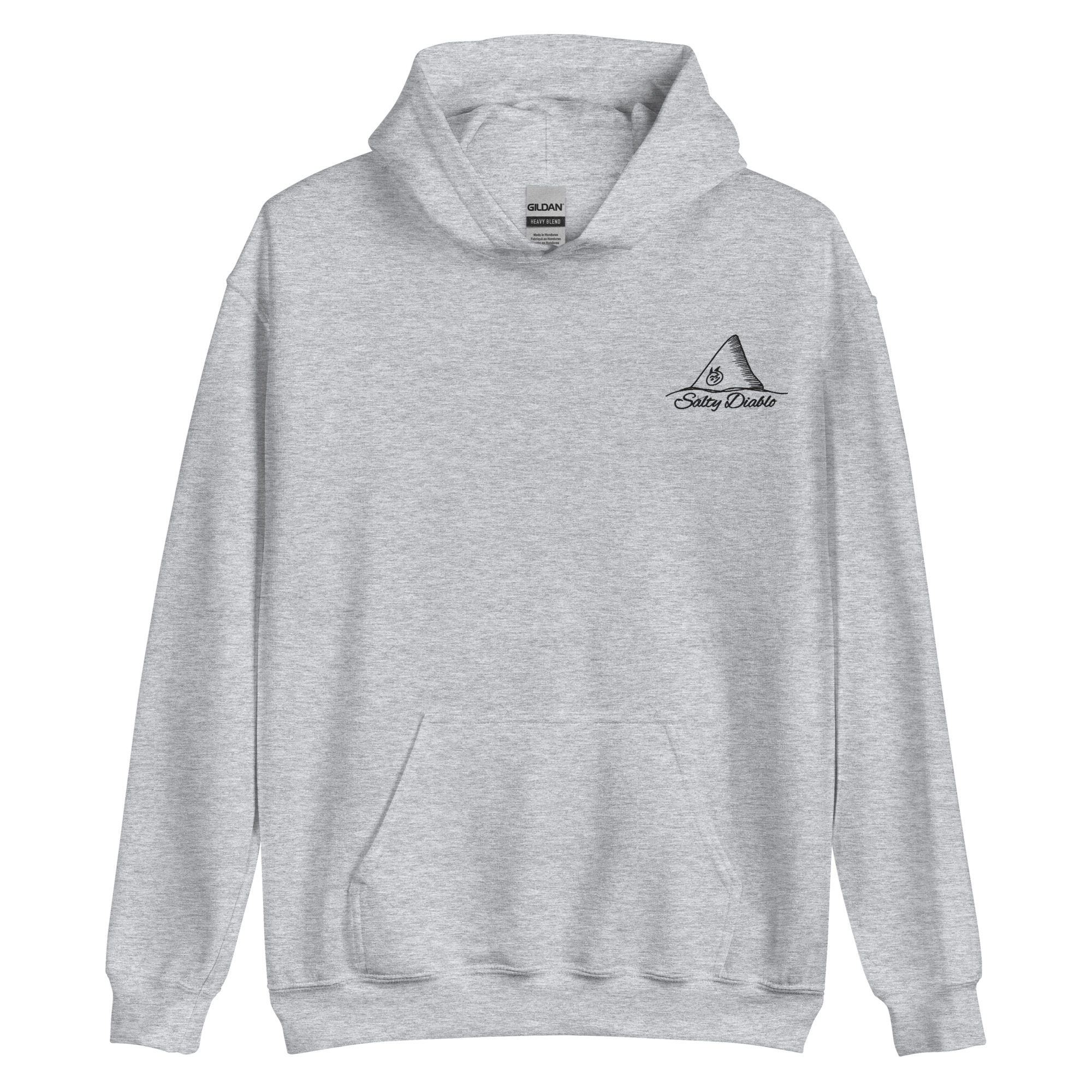 Salty Diablo OG Embroidered Unisex Hoodie