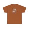 Salty Diablo - Stay Salty T-Shirt – Unisex Heavy Cotton Beach Graphic Tee | Funny Coastal Summer Shirt