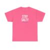 Salty Diablo - Stay Salty T-Shirt – Unisex Heavy Cotton Beach Graphic Tee | Funny Coastal Summer Shirt