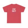 Salty Diablo - Stay Salty T-Shirt – Unisex Heavy Cotton Beach Graphic Tee | Funny Coastal Summer Shirt