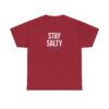 Salty Diablo - Stay Salty T-Shirt – Unisex Heavy Cotton Beach Graphic Tee | Funny Coastal Summer Shirt
