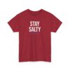 Salty Diablo - Stay Salty T-Shirt – Unisex Heavy Cotton Beach Graphic Tee | Funny Coastal Summer Shirt