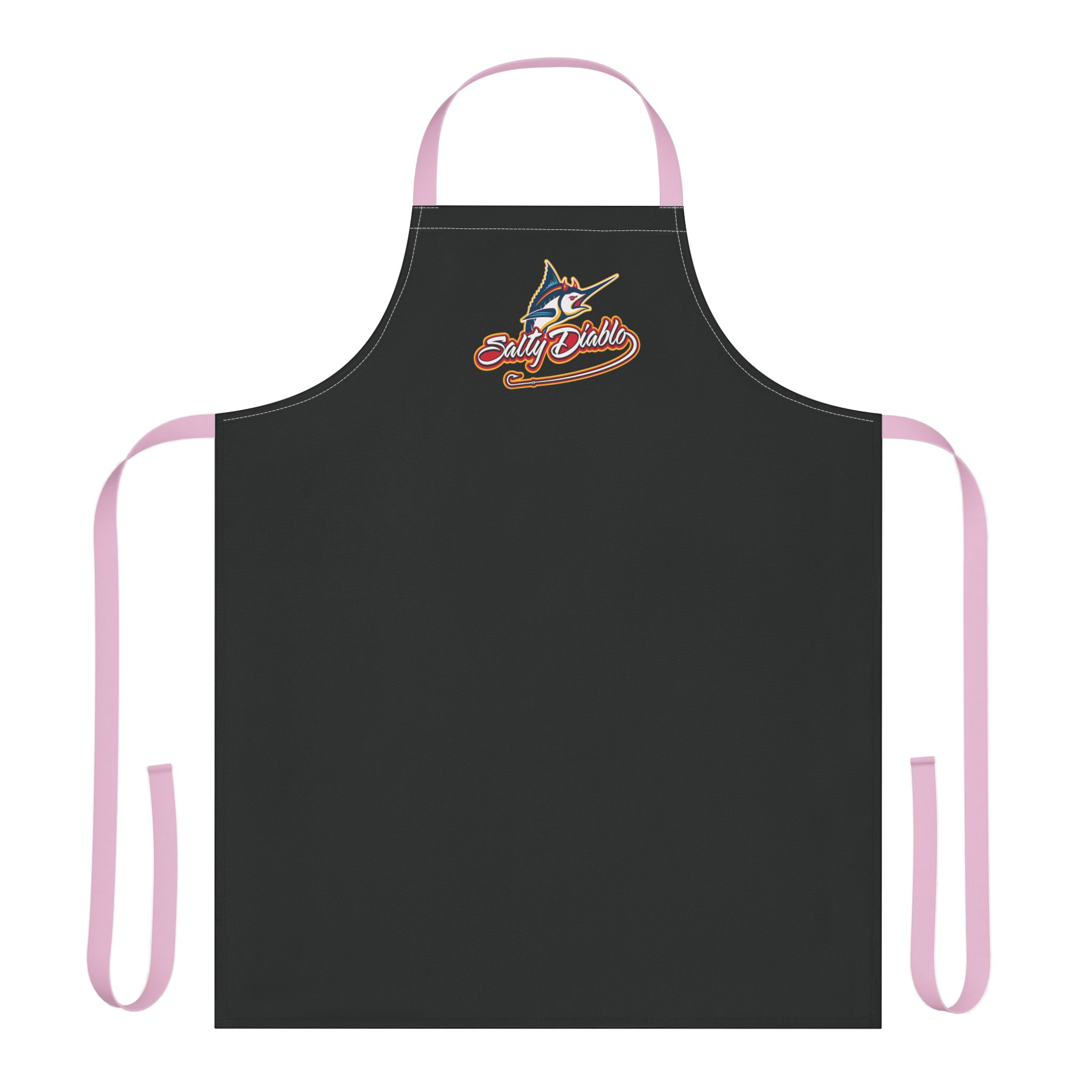 Salty Diablo Fighting Marlin Apron – Fishing, Cooking & Grilling Gift
