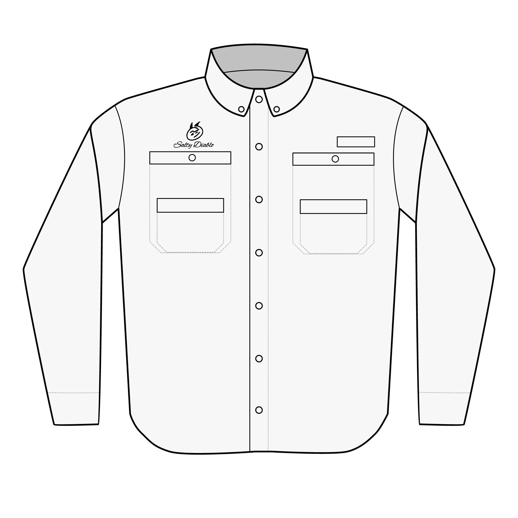 Columbia PFG Tamiami II Men’s Fishing Shirt - Salty Diablo "OG" - Lightweight, Vented Sun Shirt with UPF 40