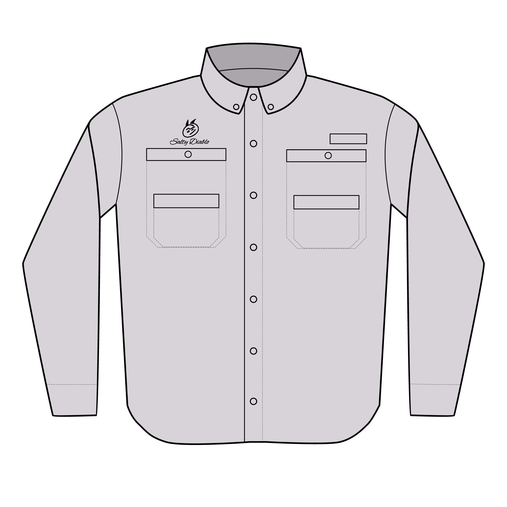 Columbia PFG Tamiami II Men’s Fishing Shirt - Salty Diablo "OG" - Lightweight, Vented Sun Shirt with UPF 40