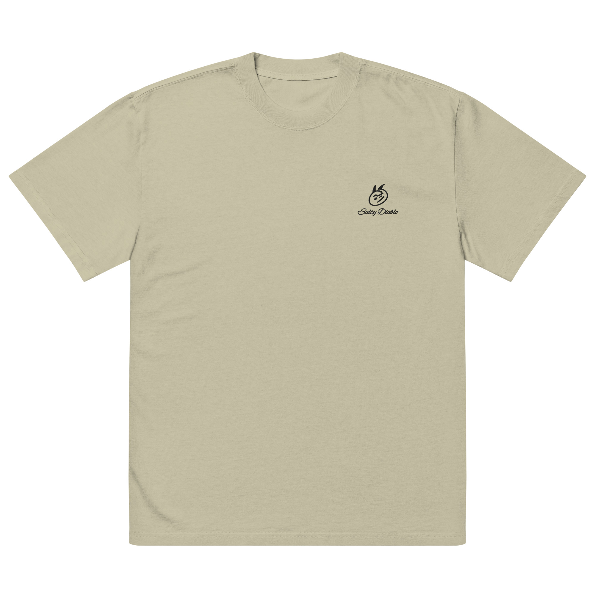Salty Diablo OG Oversized Faded T-Shirt