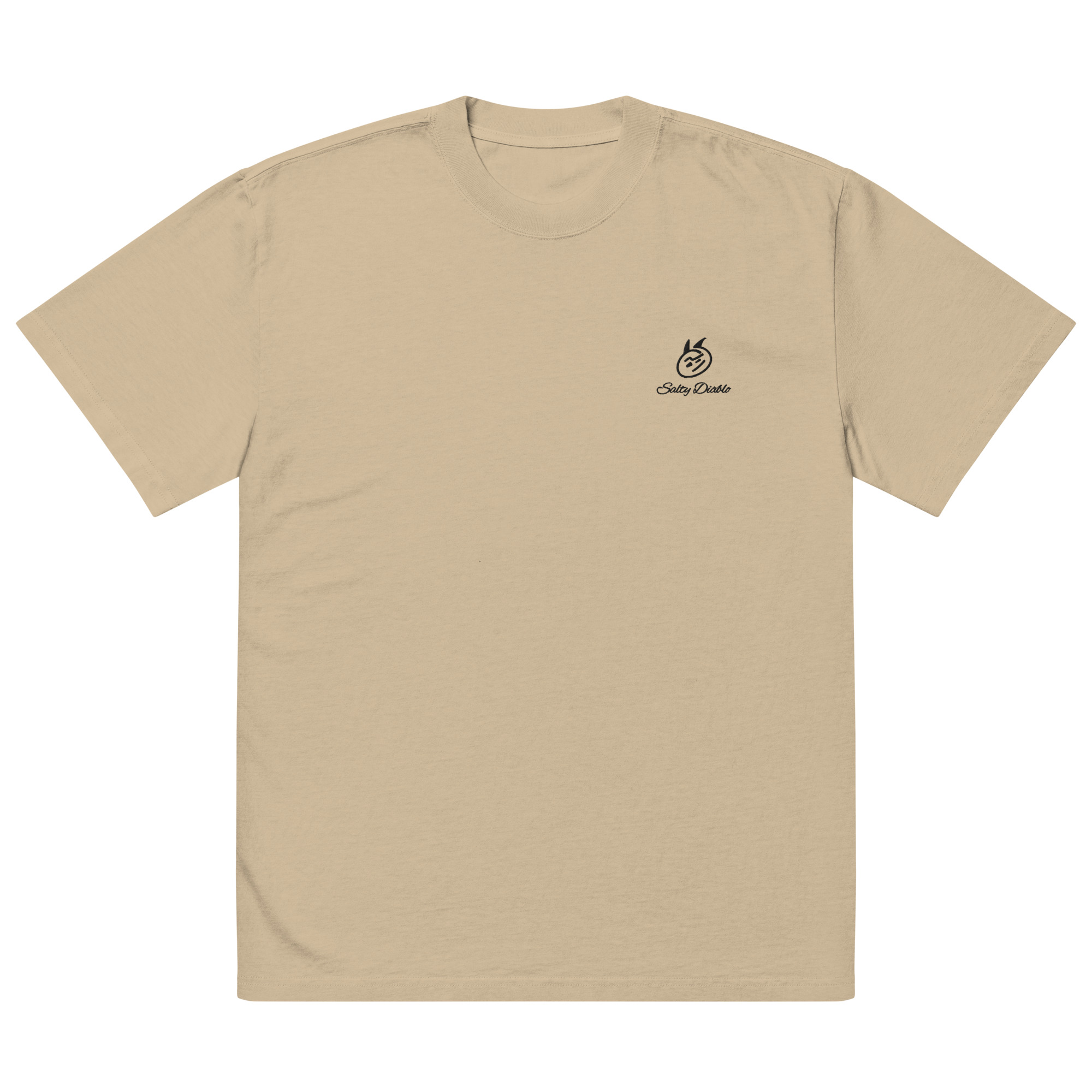 Salty Diablo OG Oversized Faded T-Shirt